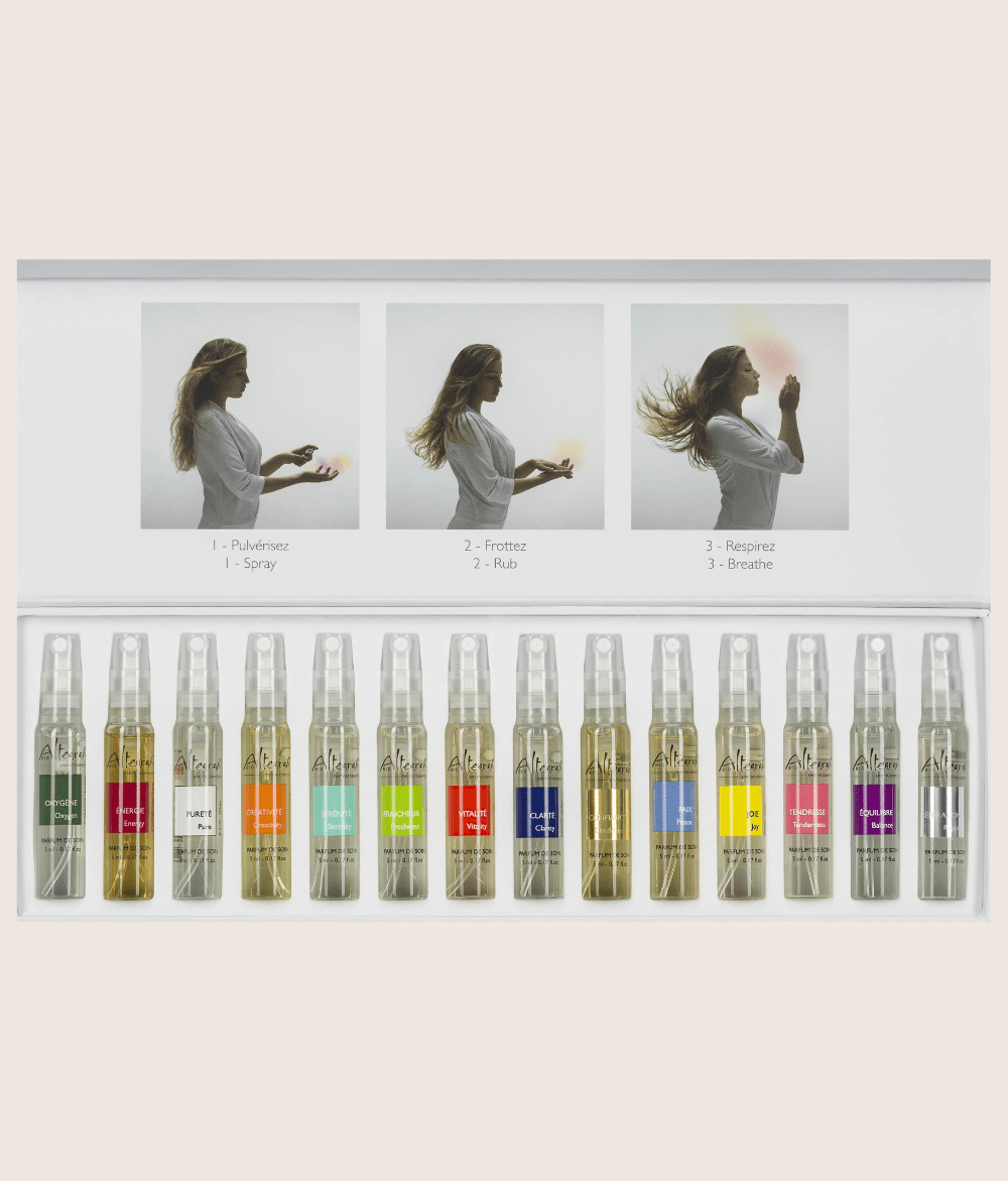 Parfume - farveduft - Altearah Bio - Aromaterapi Mette Buhl